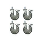 Σετ Τροχών Νοσοκομειακής Κλίνης (4 Τεμάχια) | 10-2-065| Wemed