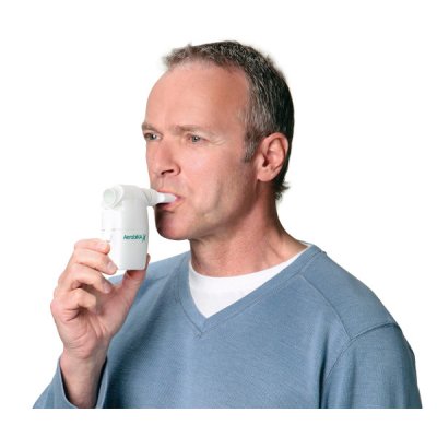 aerobika-opep-device-in-use
