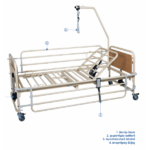 Ηλεκτρική Νοσοκομειακή Κλίνη με Μονόσπαστη | PRATO 3| Wemed