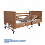 Ηλεκτρική Κλίνη Prisma 4Wood Πολύσπαστη με Μοτέρ Linak | PRISMA 4 Wood| Wemed