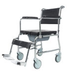 Αναπηρικό Αμαξίδιο Μπάνιου & Τουαλέτας INOX | 0806777| Wemed