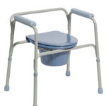 Μεταλλική Σταθερή Τουαλέτα| 0809176| Wemed