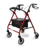 Περιπατητήρας Ενηλίκων Rollator Αλουμινίου – Κόκκινο | MB.W0003 | Wemed
